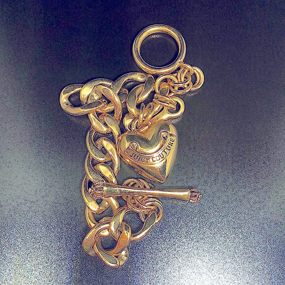 Original, Authentic Juicy Couture Charm Bracelet
